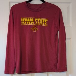 Iowa State Kids Long Sleeve Tee - Red